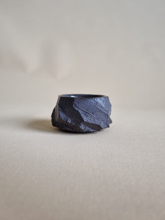 Kurinuki cup: Charcoal #17