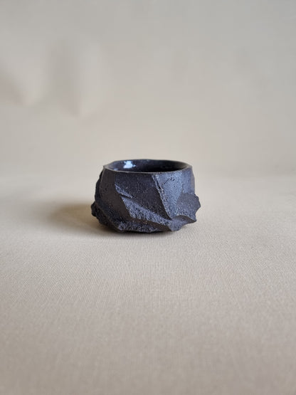 Kurinuki cup: Charcoal #17