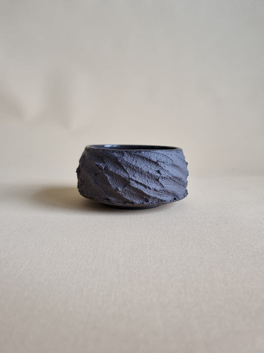 Kurinuki cup: Charcoal #06