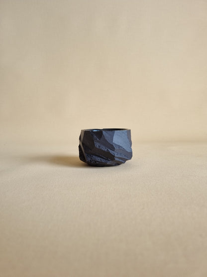 Kurinuki cup: Obsidian #01