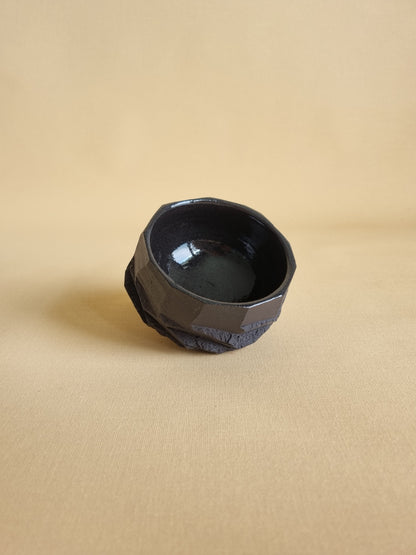 Kurinuki cup: Obsidian #03