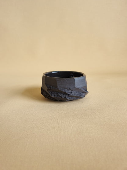 Kurinuki cup: Obsidian #03