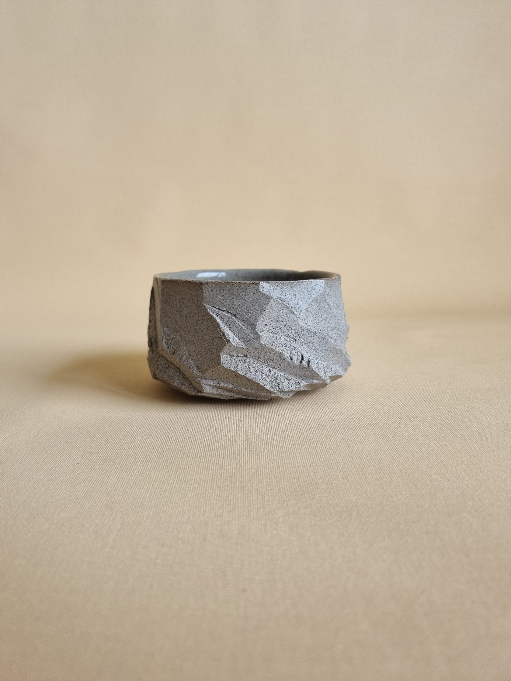 Kurinuki cup: Stone #03
