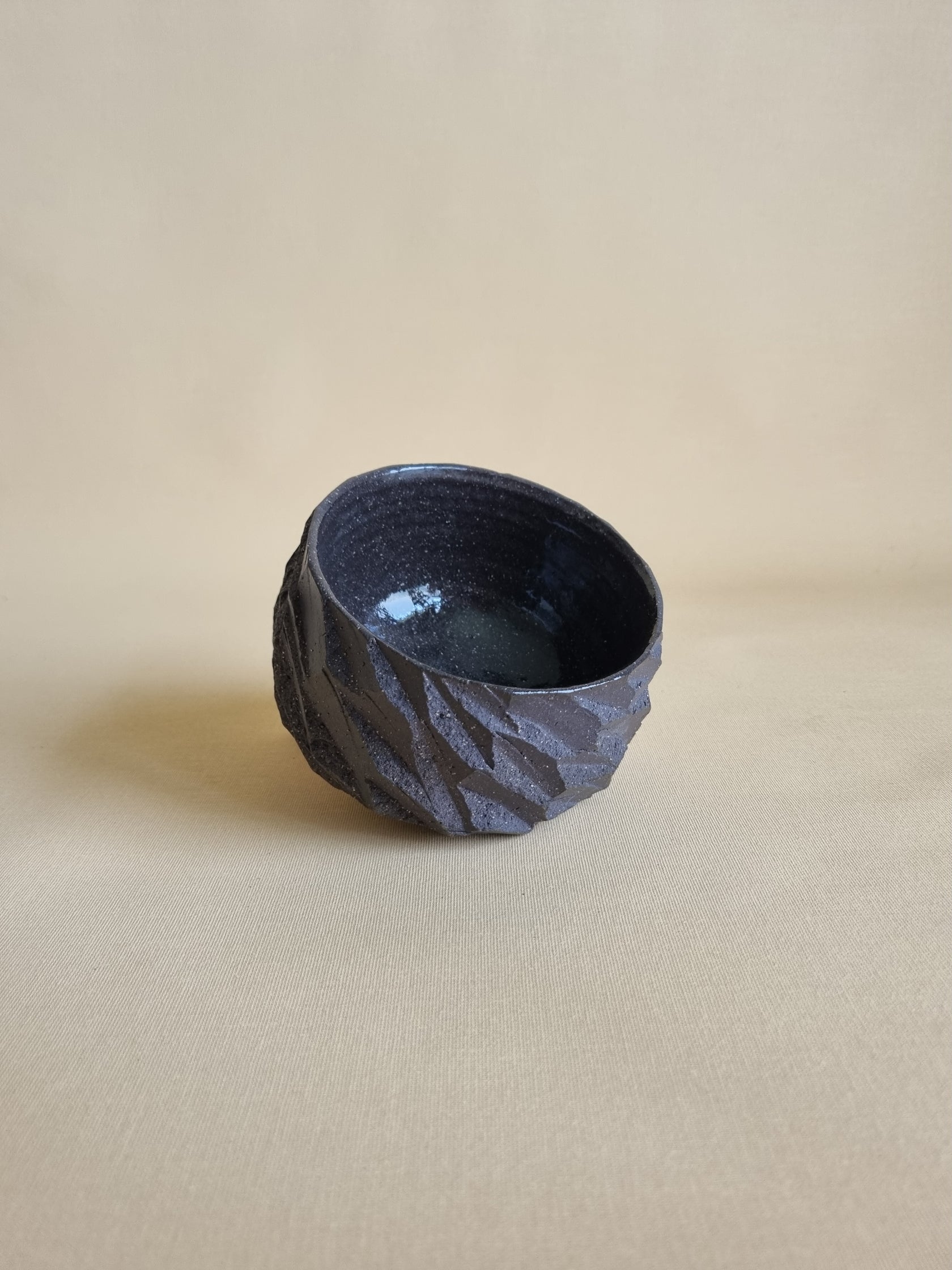 Kurinuki cup: Charcoal #01