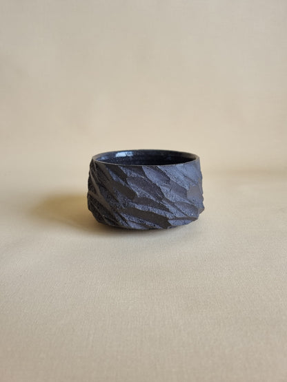 Kurinuki cup: Charcoal #01
