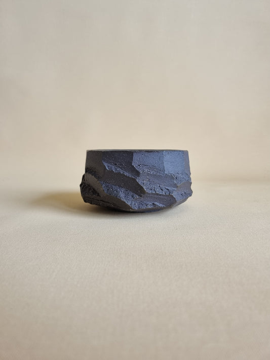Kurinuki cup: Charcoal #02