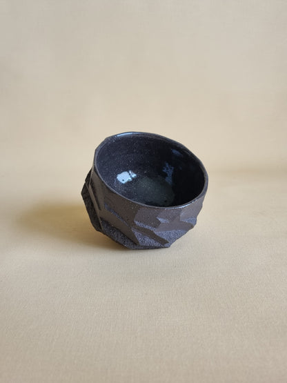 Kurinuki cup: Charcoal #03