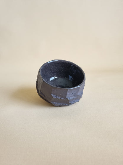 Kurinuki cup: Charcoal #04