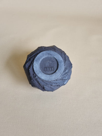 Kurinuki cup: Charcoal #06
