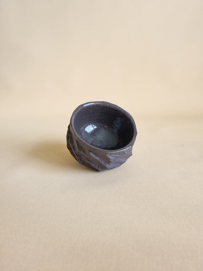 Kurinuki cup: Charcoal #07