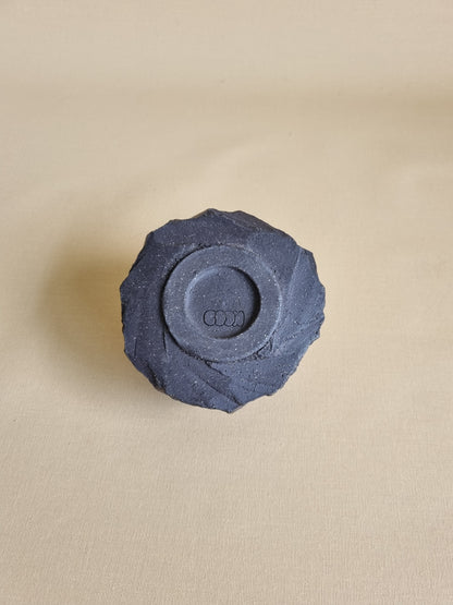 Kurinuki cup: Charcoal #08