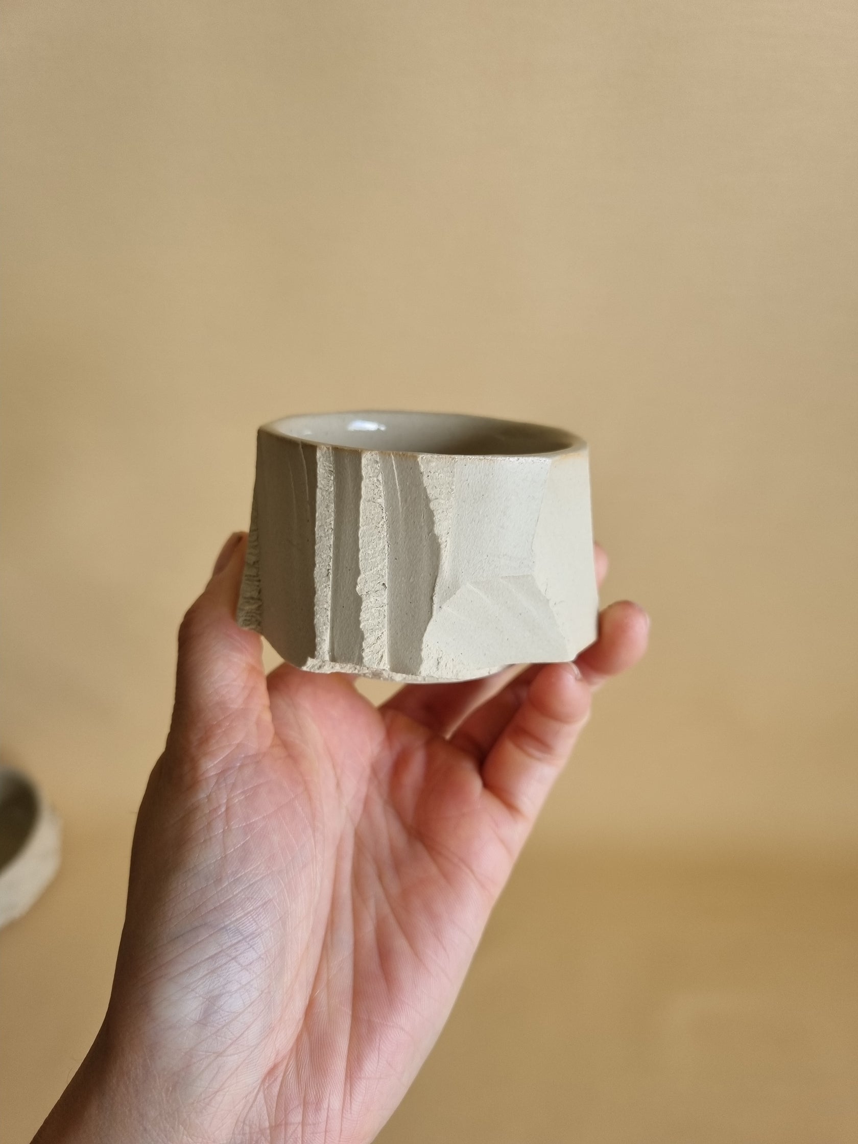 Kurinuki cup: Tofu #01