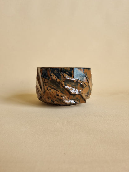 Kurinuki cup: Copper Ore #01