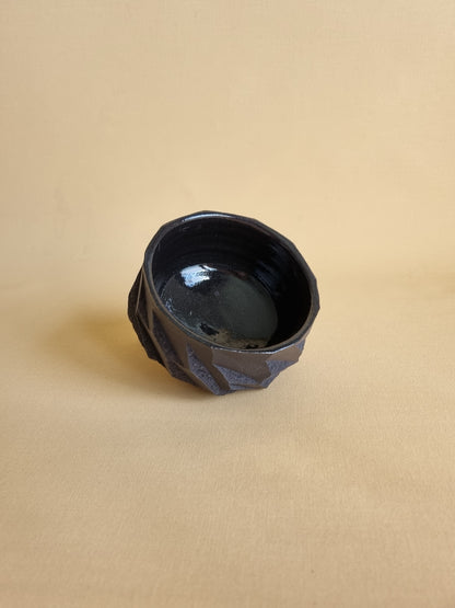 Kurinuki cup: Obsidian #02
