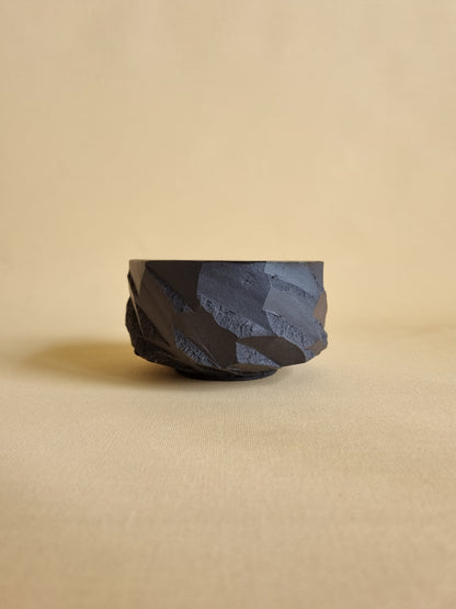 Kurinuki cup: Obsidian #03