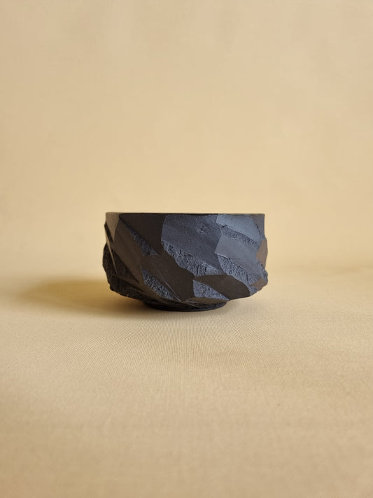 Kurinuki cup: Obsidian #03