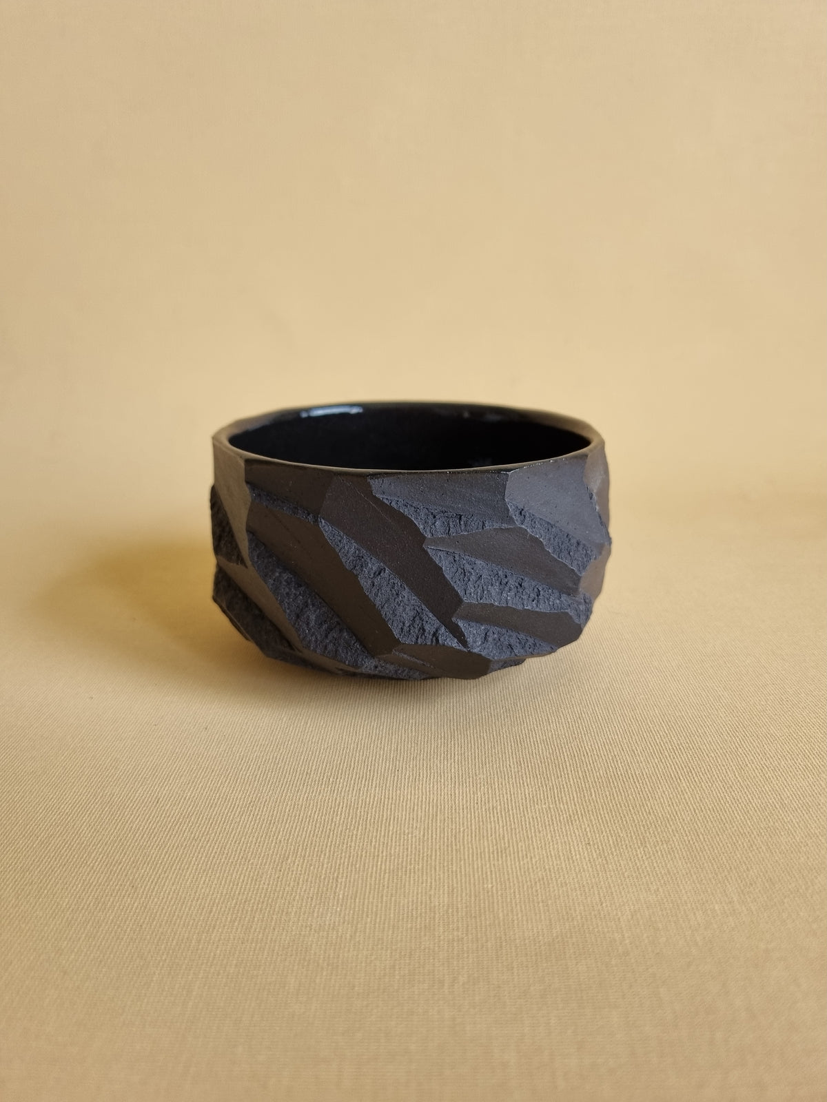 Kurinuki cup: Obsidian #03