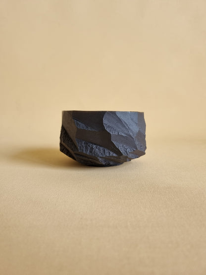 Kurinuki cup: Obsidian #04