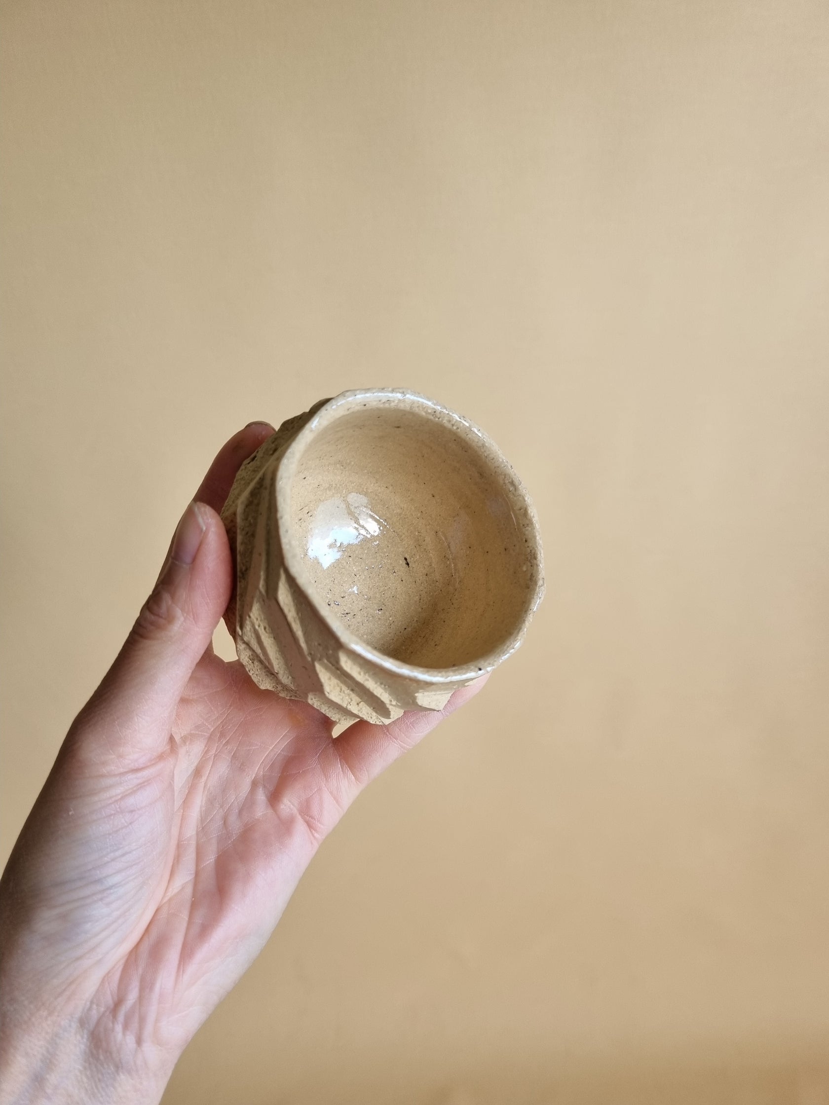 Kurinuki cup: Cashew #11