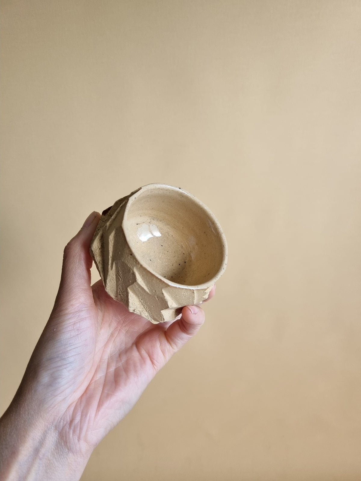 Kurinuki cup: Cashew #10