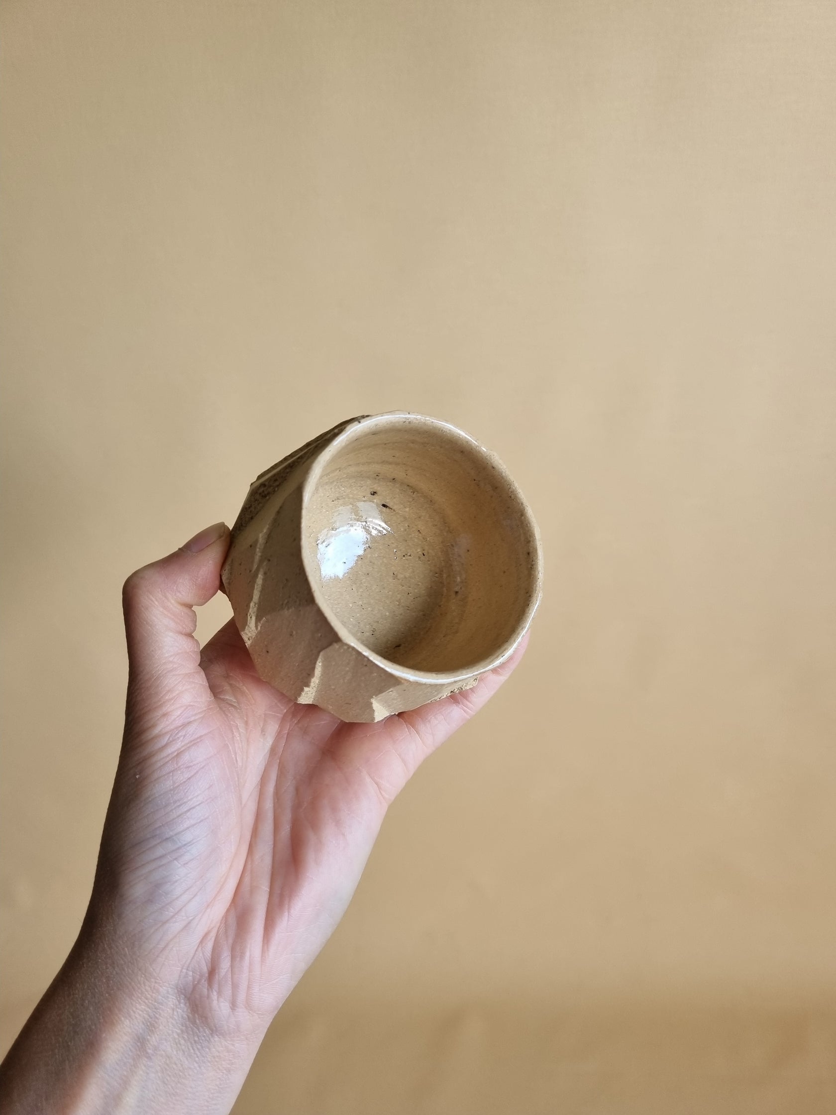 Kurinuki cup: Cashew #09
