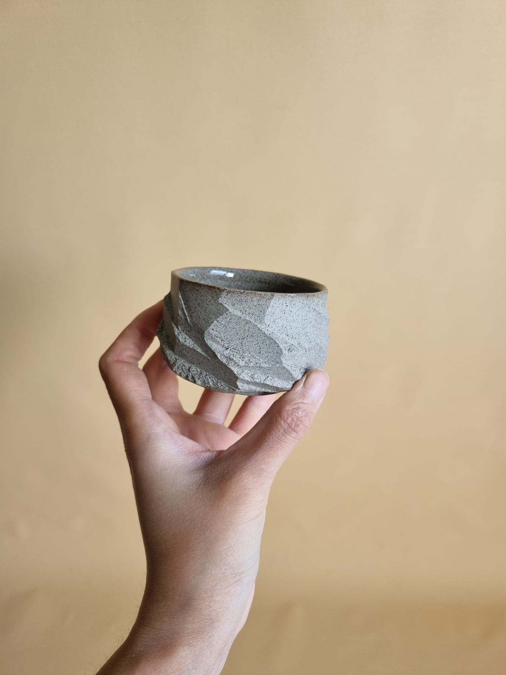 Kurinuki cup: Stone #07