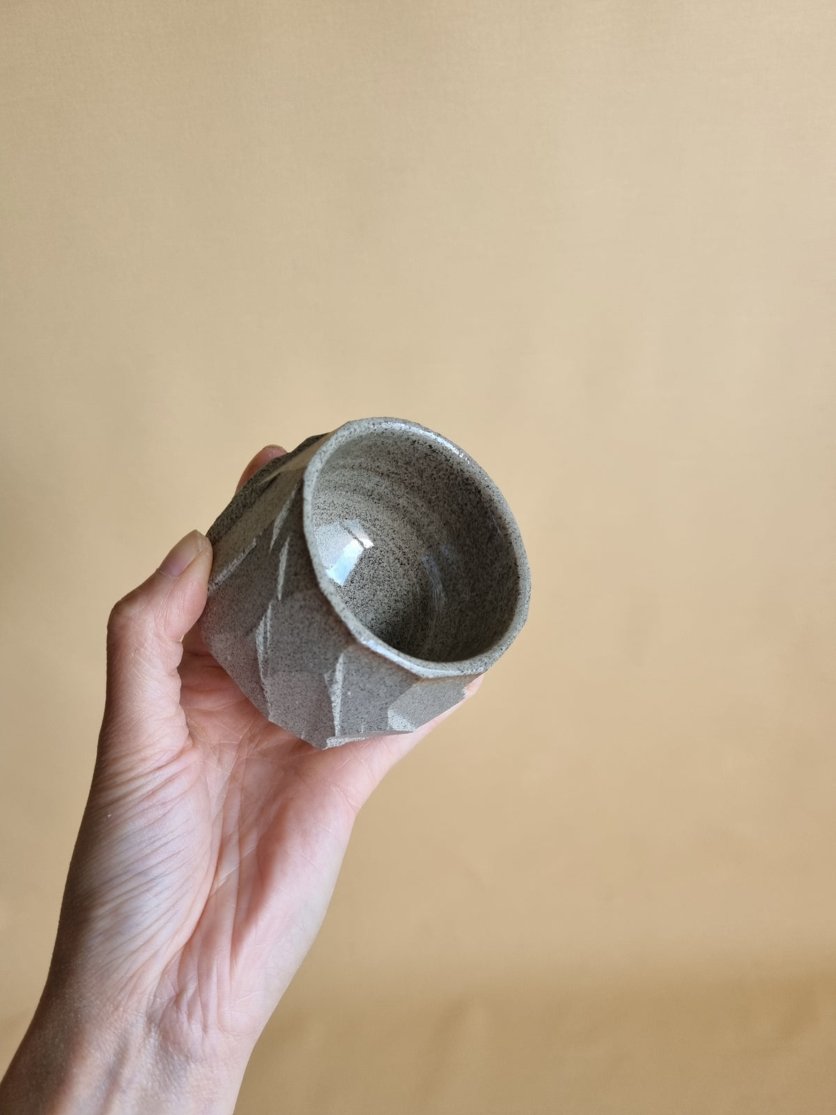Kurinuki cup: Stone #09