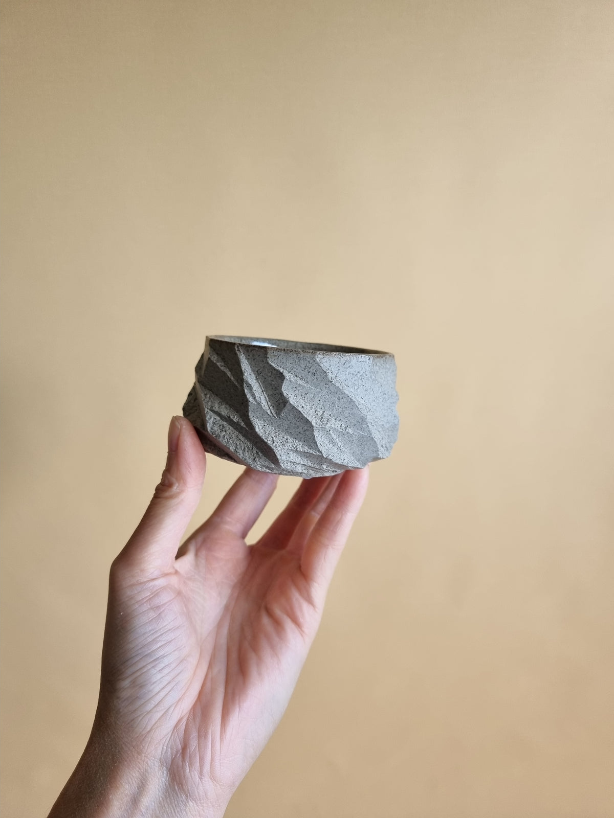 Kurinuki cup: Stone #14