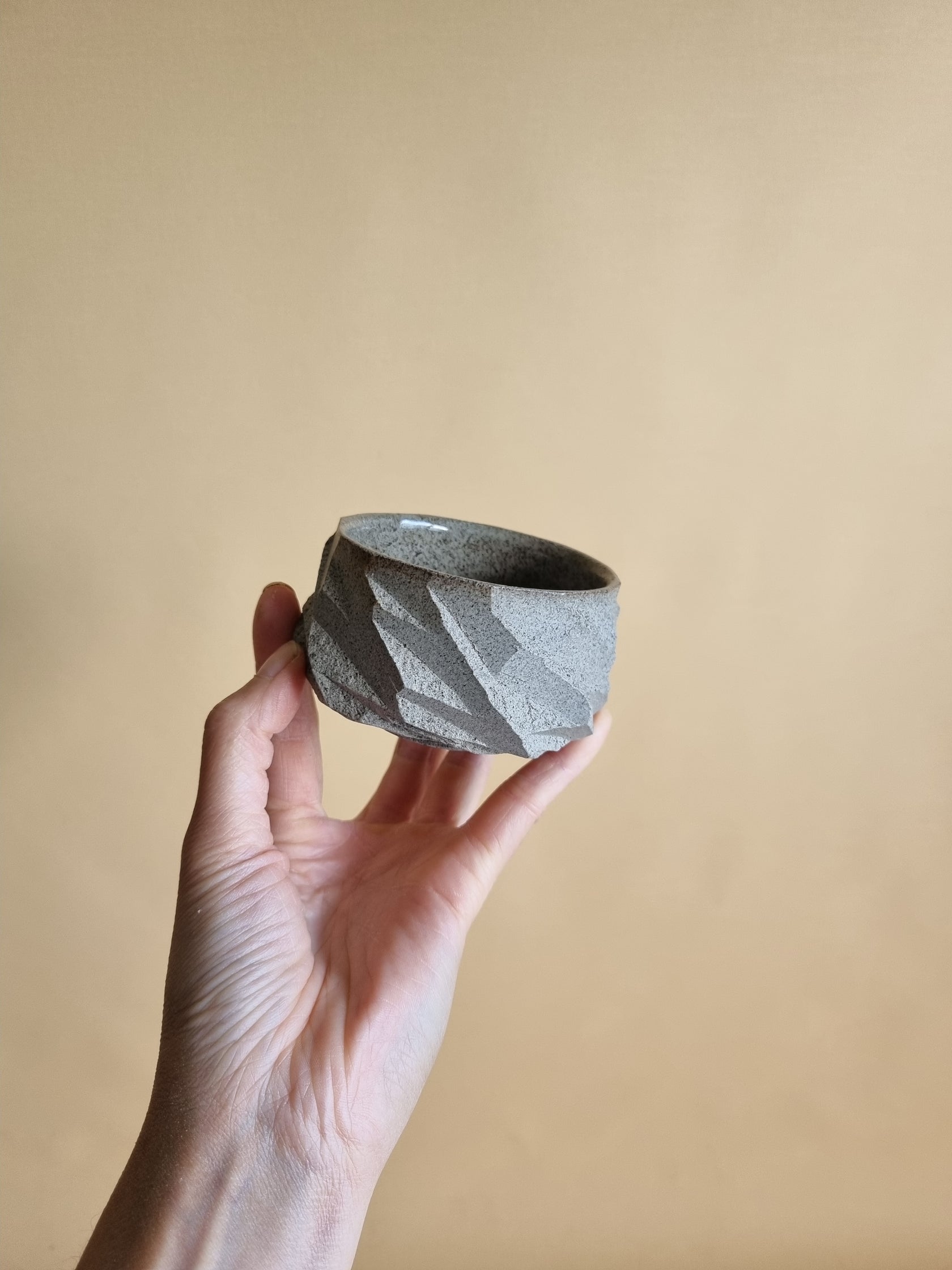 Kurinuki cup: Stone #14