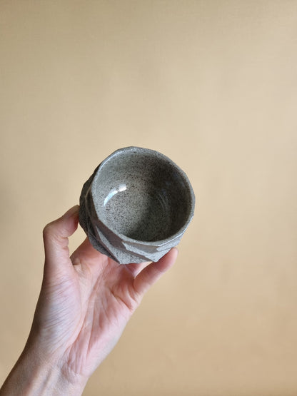 Kurinuki cup: Stone #12