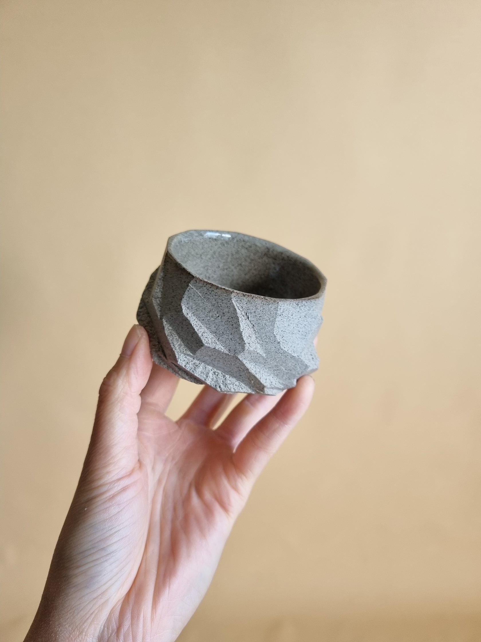 Kurinuki cup: Stone #10