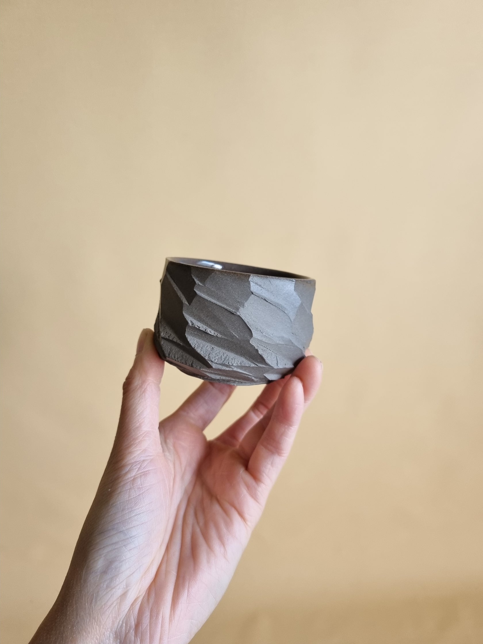 Kurinuki cup: Warm Grey #01