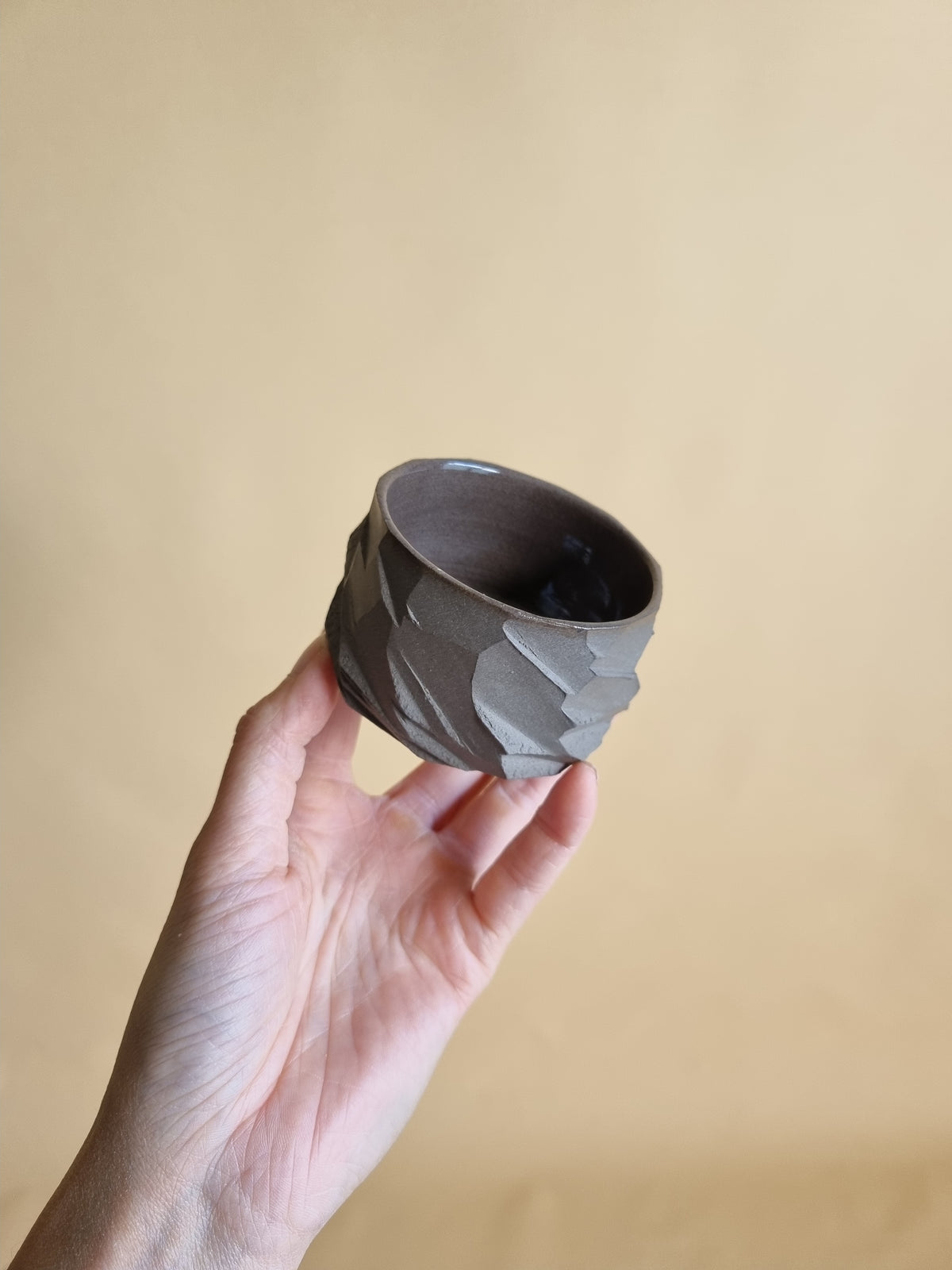 Kurinuki cup: Warm Grey #01