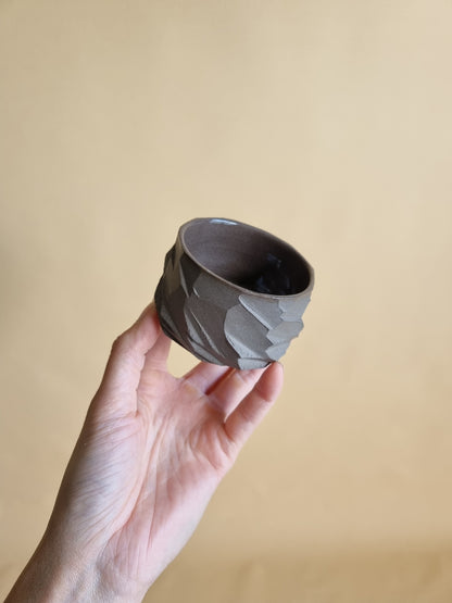Kurinuki cup: Warm Grey #01