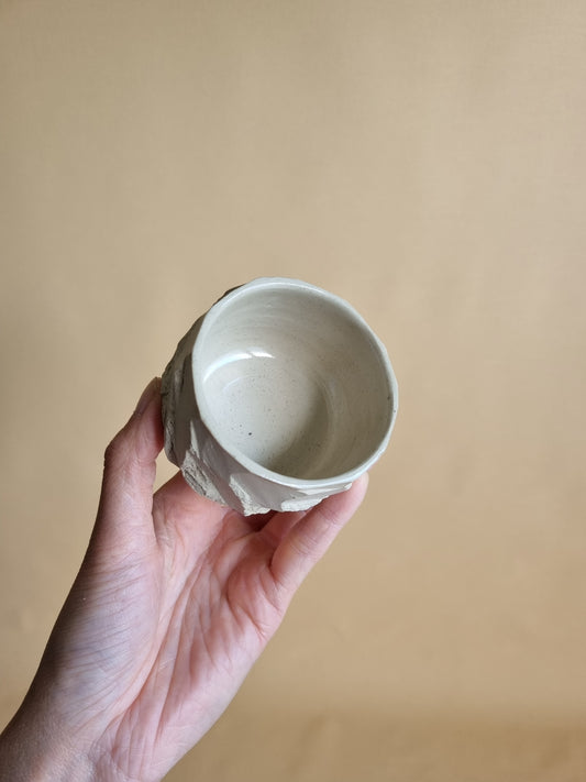 Kurinuki cup: Tofu #04
